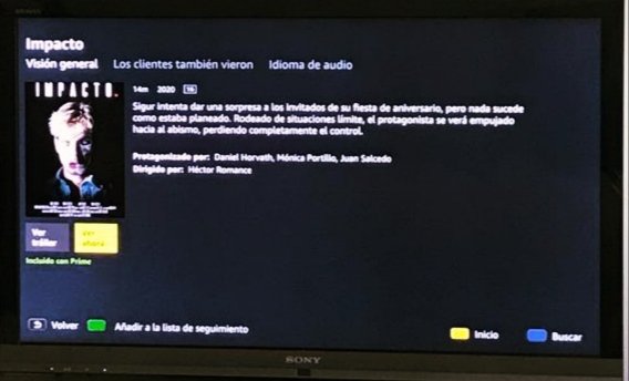 🔴Darrer pas i definitiu èxit de Impacto disponible ja a Amazon Prime Video #ESPANYA i  Google Play  a més de 60 països d'arreu de tot el món, entre els quals destaquen: EUA, Anglaterra, Canadà, Austràlia, Irlanda...

 Gràcies gràcies i gràcies a tots!

<a href="/YAQDistribucion/">YAQ DISTRIBUCIÓN</a>