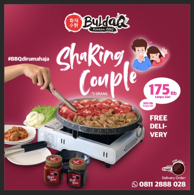 Ladrinaline's tweet photo. Yang di Jogja mau makan Korea2an, delivery order nih. Ada bbq juga lengkap sama saus plus alat, free ongkir. Yuk, diorder yuk. 

Buat modal gajian wkwk. https://t.co/omVr1cXKI1