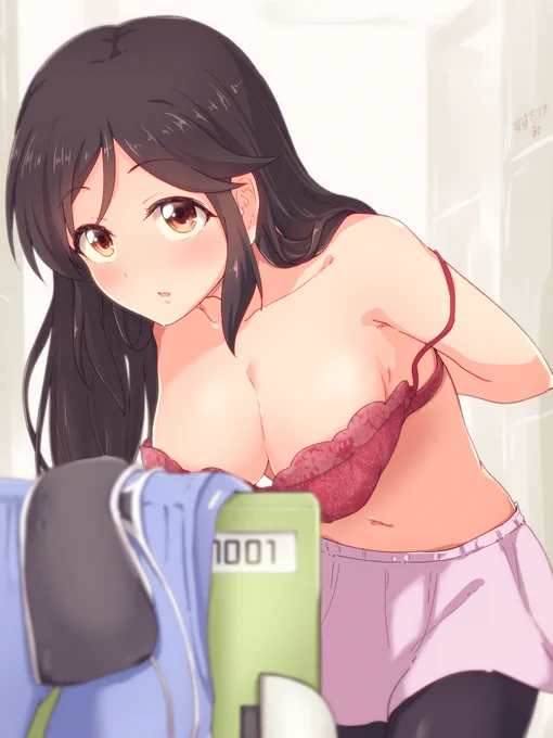桃井あずきすき??
どういう視点かは皆さんの想像にお任せします……
#桃井あずき 

https://t.co/b4VyRhnvQo 