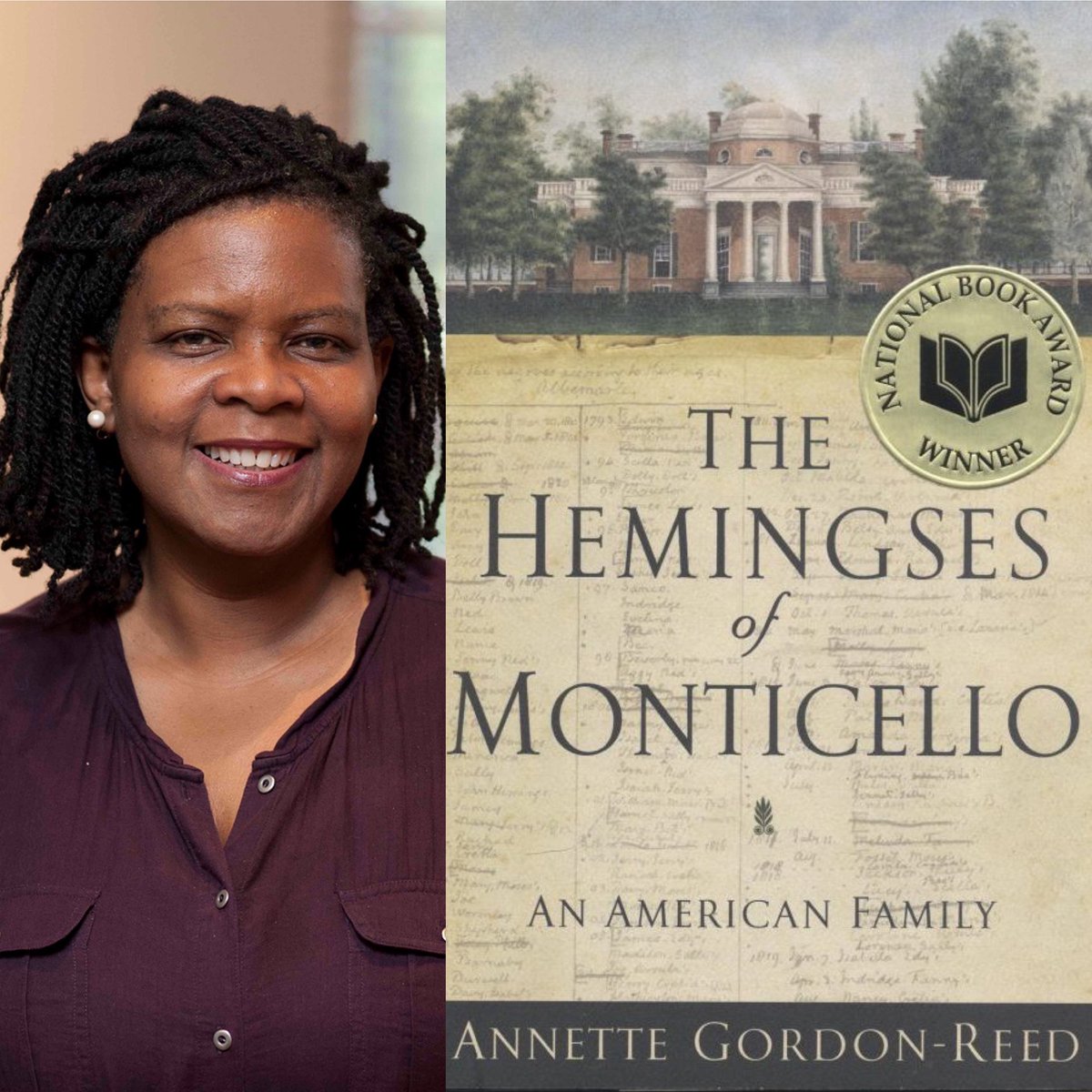 araujohistorian's tweet photo. #BOOK31 Annette Gordon Reed's The Hemingses of Monticello: "During their lifetimes, if Sally and Mary Hemings had sex with black men, it was debased in some quarters because the men could not be their legal husbands." #WomensHistoryMonth#slaveryarchive https://t.co/mRmoUaCptf