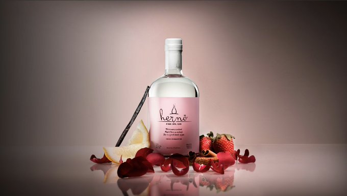 HernoGin's tweet photo. GOOD THINGS AHEAD: April 8 Hernö Gin will be launching Hernö Pink BTL Gin. Say hello to awarded Hernö Dry Gin with a twist: strawberries and rose added to the original recipe. This is not a cocktail. Pink Gin is a cocktail. This is a pink bottle of gin. #makegingreatagain https://t.co/osQV3yLoFM