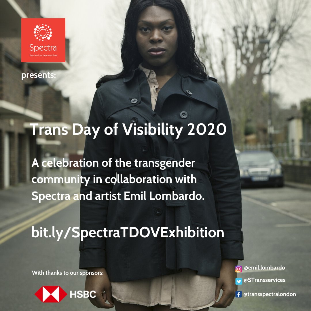 Spectra_London's tweet photo. To celebrate #TransDayOfVisibility @STransservices & @spectra_london supported by @AttitudeMag @HSBC_UK
@Intrepidcamera with images by Emil Lombardo are proud to present “Political Existences” an online exhibition @ https://t.co/KCn7Q2rGVi incl @kennyethanjones & @Charlie_Craggs https://t.co/rdMUqEfdLD