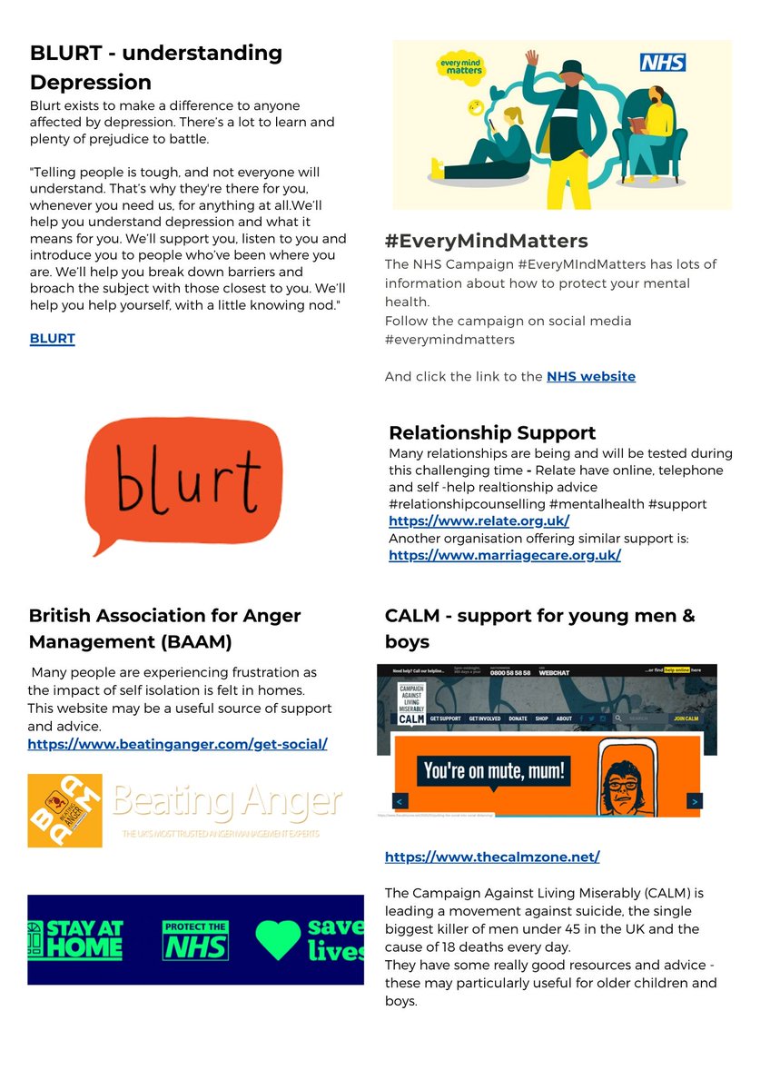 FocusTrust1's tweet photo. Family Support Newsletter 4 - some good links to organisations and resources who can support our families

Why not take a look!

#community #staywellathome #family https://t.co/Z2UZKUlhUO