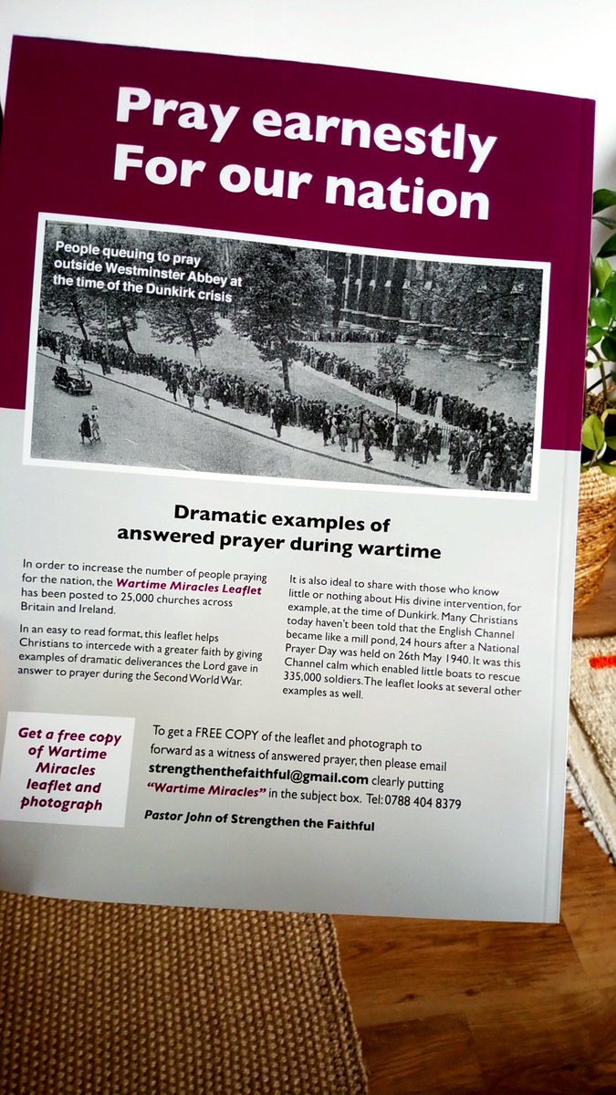 WomanAliveUK's tweet photo. Has anyone seen this advert on the back of the April edition of #WomanAlive? How timely for our current situation. #COVID19 #NationalDayOfPrayer https://t.co/DLjBVSFncS