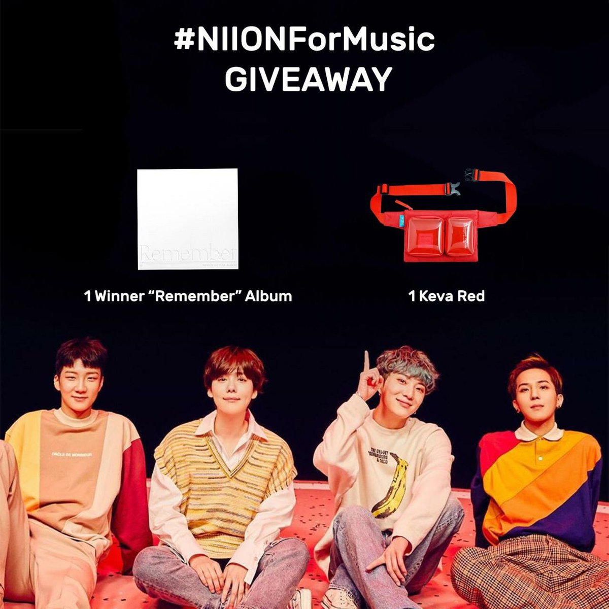 NIION_ID's tweet photo. #NIIONforMusic GIVEAWAY 🥳

🎁 1 WINNER ALBUM (REMEMBER)
🎁 1 KEVA RED

Rules :

🔹RT &amp; Like
🔹Follow @NIION_ID 

(cont in the next tweet!! ⬇⬇⬇⬇) https://t.co/d6MxfwxJa4