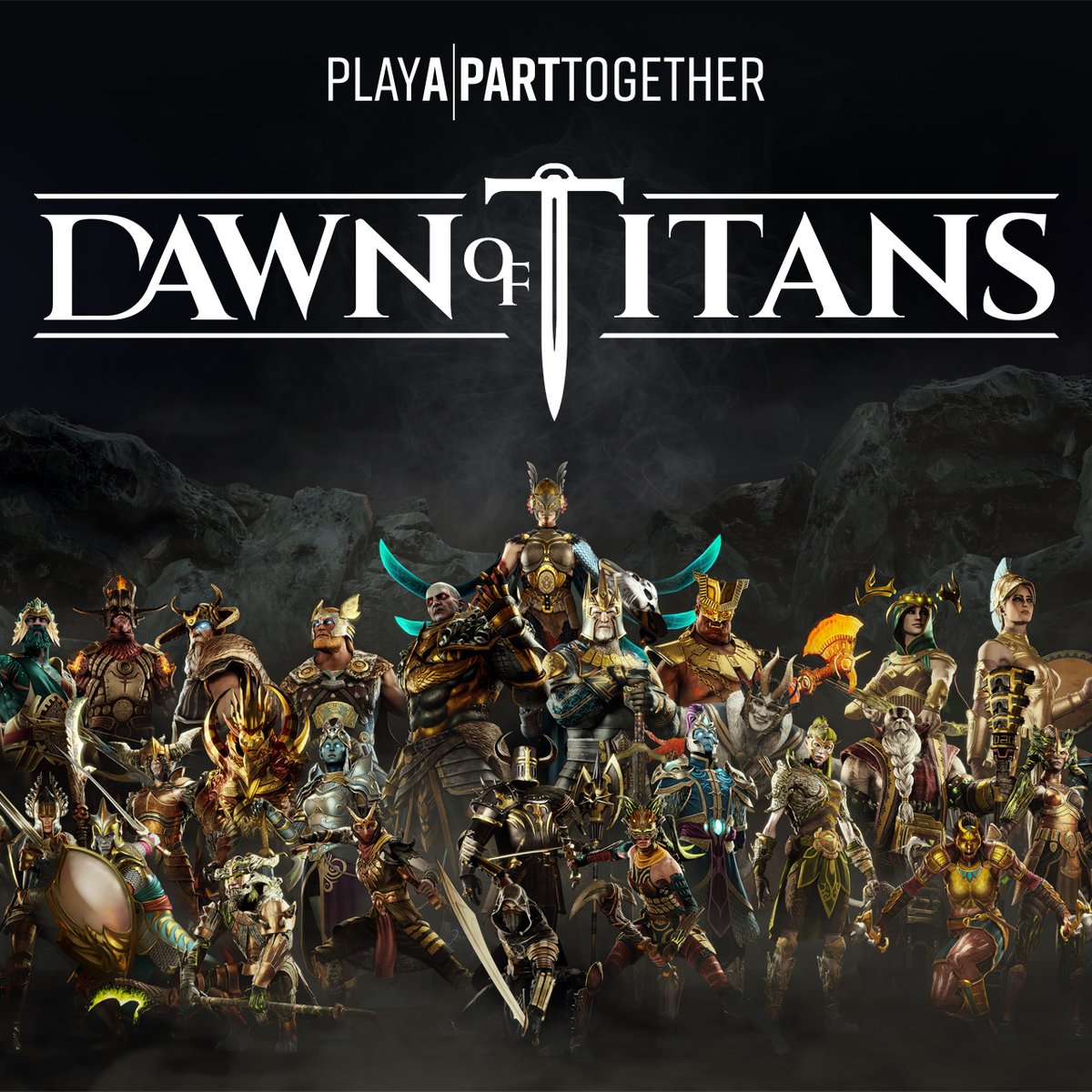 We've teamed up with our #gaming peers to support <a href="/WHO/">World Health Organization (WHO)</a>'s #PhysicalDistancing messaging to fight the spread of #COVID-19. It’s time to #PlayApartTogether. Join us! Also, we want to hear from you. Our amazing community. What do you love about #DawnofTitans? Let us know.