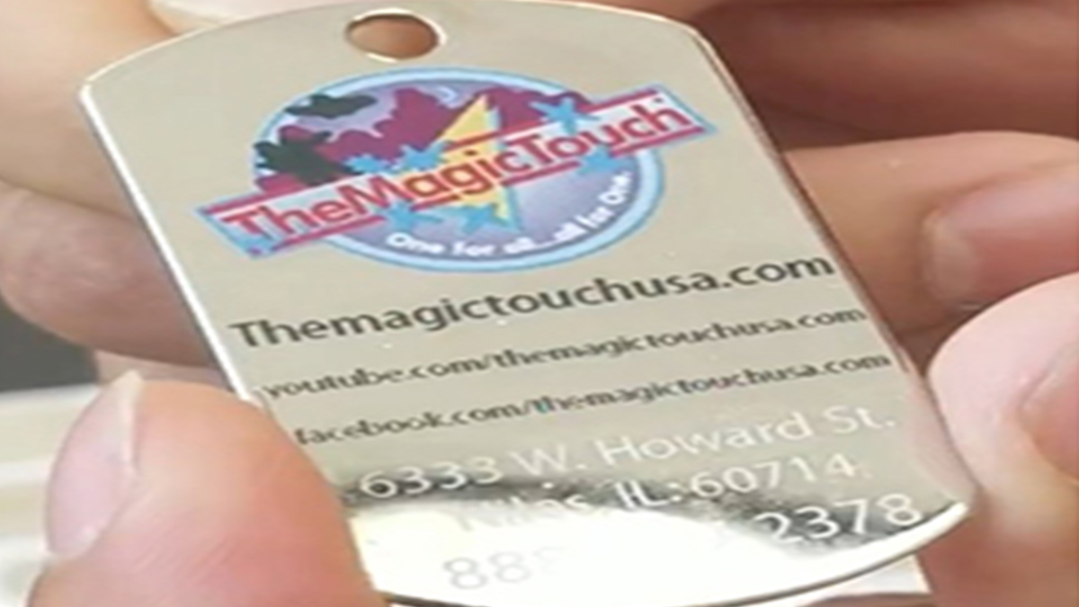 themagictouch's tweet photo. Add customised #dogtags to your business….Perfect for cool looking ids for promotional events & brands… Medical info or for jewellery….Easily created using CPM 6.2 Transfer media…https://t.co/avaHTk91R1 #TheMagicTouch #CPM62 #Advertising #IDS #ID #Identificationtags #Dogtags https://t.co/PkNSPMHK6t