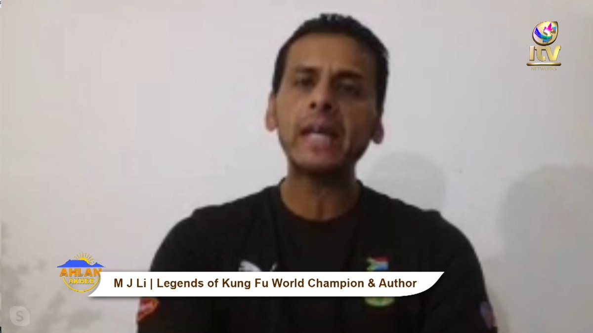 itv_sa's tweet photo. Ahlan Akhee highlights
@mjlikungfu discussed his Book : KUNGFU, launched 6 months ago and Now while in lockdown he is writing Part 2.
#covid19 #GlobalImpact
#AhlanAkhee #EarlyMorningShow #MJLi #Book #Exercise #Goals #Training #EatingHabits #Focus https://t.co/UZ4uYeLvjC