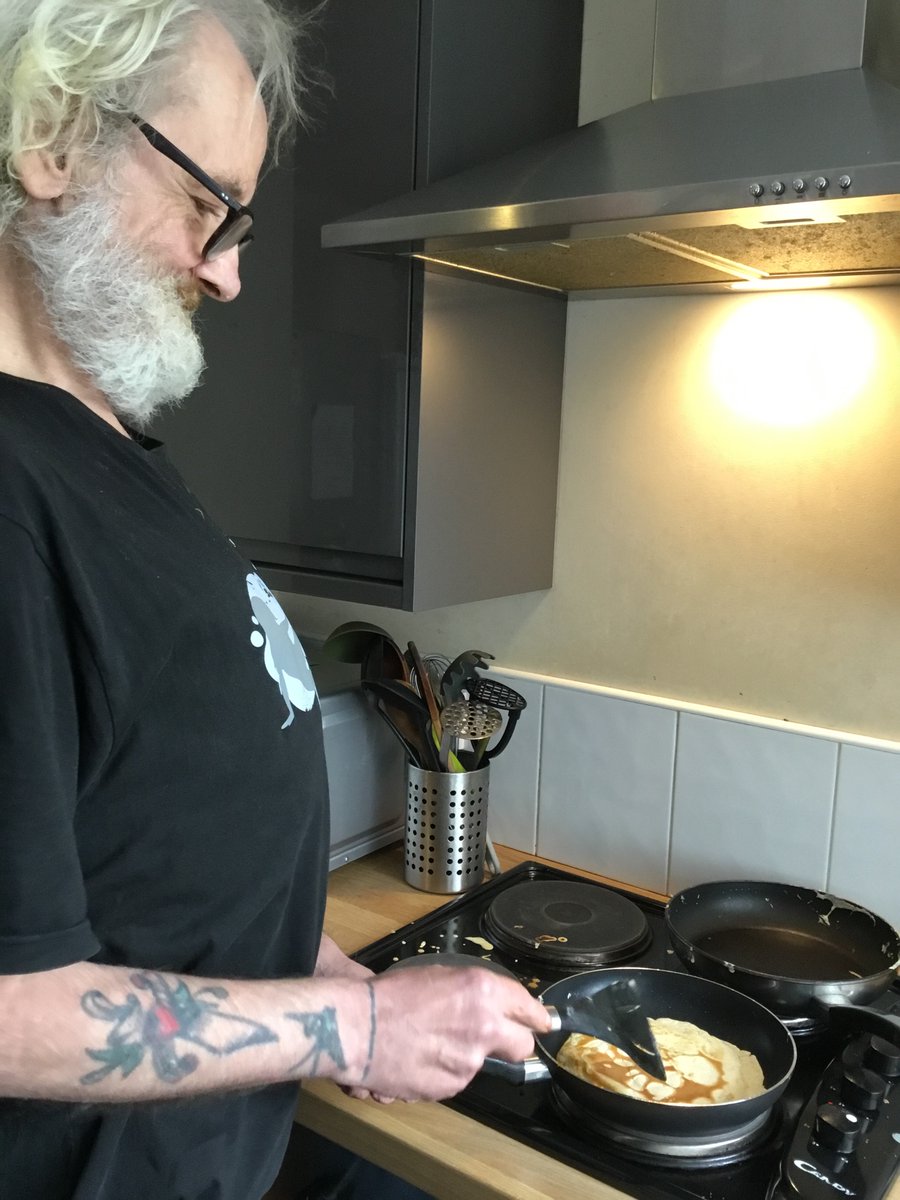 Smiles all round for pancakes this morning #weareNHC