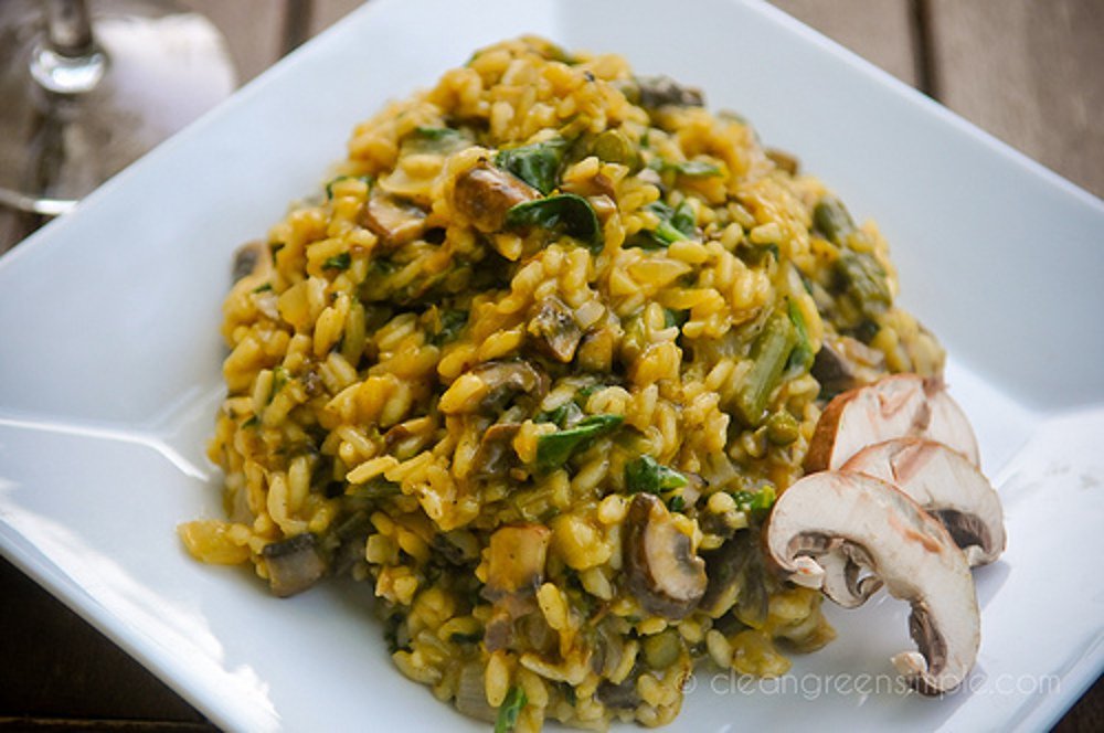 Vegan Mushroom and Asparagus Risotto - myvegan.menu/vegan-mushroom… 🌱

Like if this has made you hungry! 😍

#food #foodporn #yum #yummy #foodpic #vegan