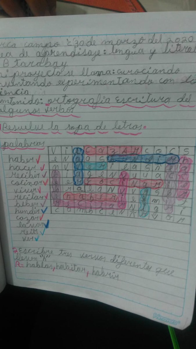 escuelatarabay's tweet photo. Trabajos realizados desde casa.
#CadaFamiliaUnaEscuela
#QuedateEnCasa
@charlychaves @MPPEDUCACION @ZonaEducTachira @Div_Ini_Pri_Esp @BolivarianasZET https://t.co/vJiYnyC5A7