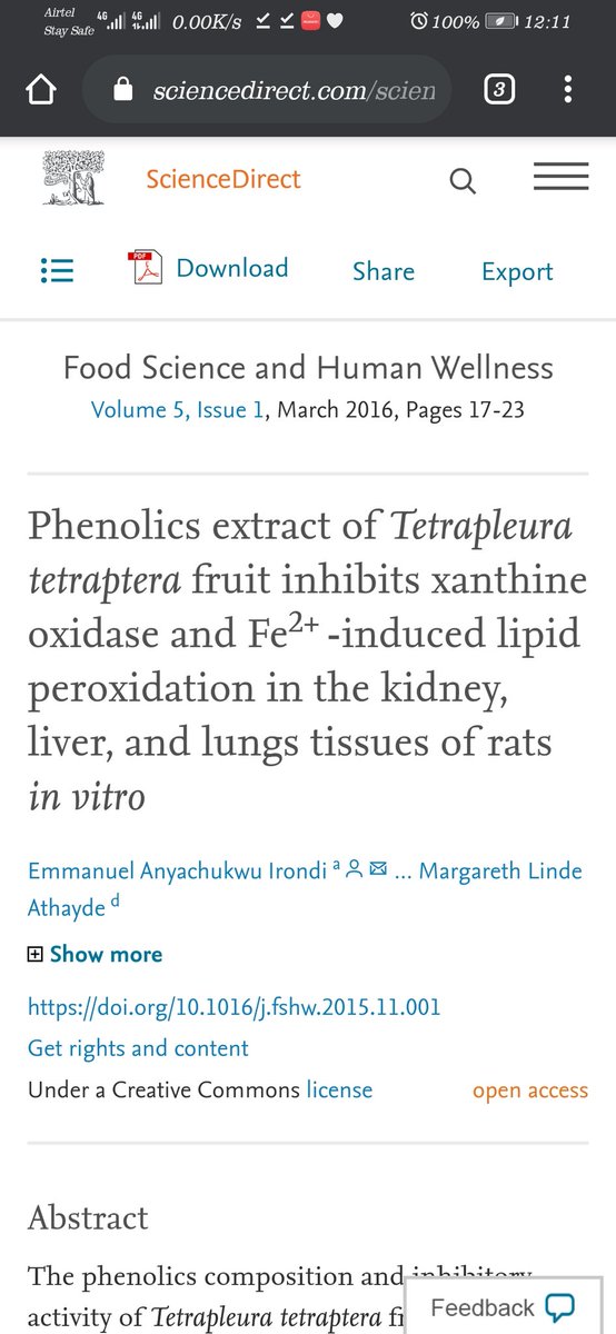 4. Tetrapleura tetrapteraIt has also been reported to have reported to have antiviral activities, although, on a mildly zoonotic virus of poultry. In addition, it has been scientifically proven to inhibit a pathway that causes damage in the kidneys, liver and lungs which are...