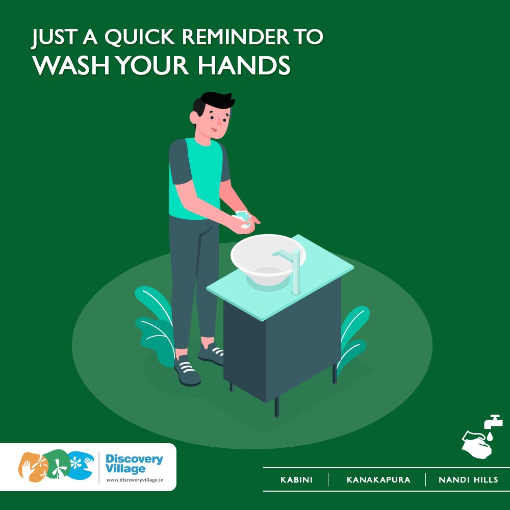 This post is just a quick reminder to wash your hands thoroughly with soap and water as soon as you return. When you’re outside, use an alcohol-based hand rub to sanitise your hands after handling any object.

#PrecautionsWithAReason #stayindoors #staysafe #discoveryvillage
