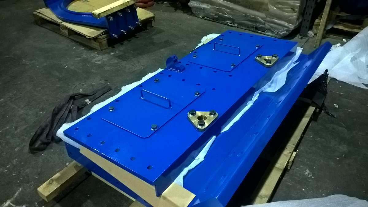 BJDCrushers's tweet photo. Frames manufactured for our customer to refurbish their BJD Hammermill

#quarry #hammermill #crusher https://t.co/k4yxgAVHbU