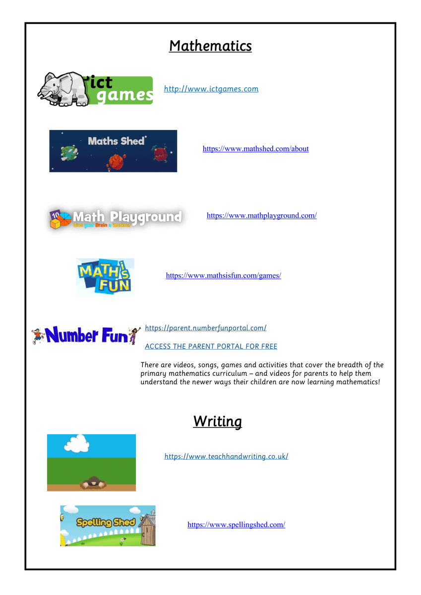 charnocklead's tweet photo. Please find attached links to websites that could help with home learning.

Pupil Learning Packs for the week beginning 13.4.2020, will be emailed out on 10.4.2020 and will be on the website in the Pupil section, in the respective class.

#LOVECHPA  
@LEADAcadTrust https://t.co/FnVRBJ9TK7