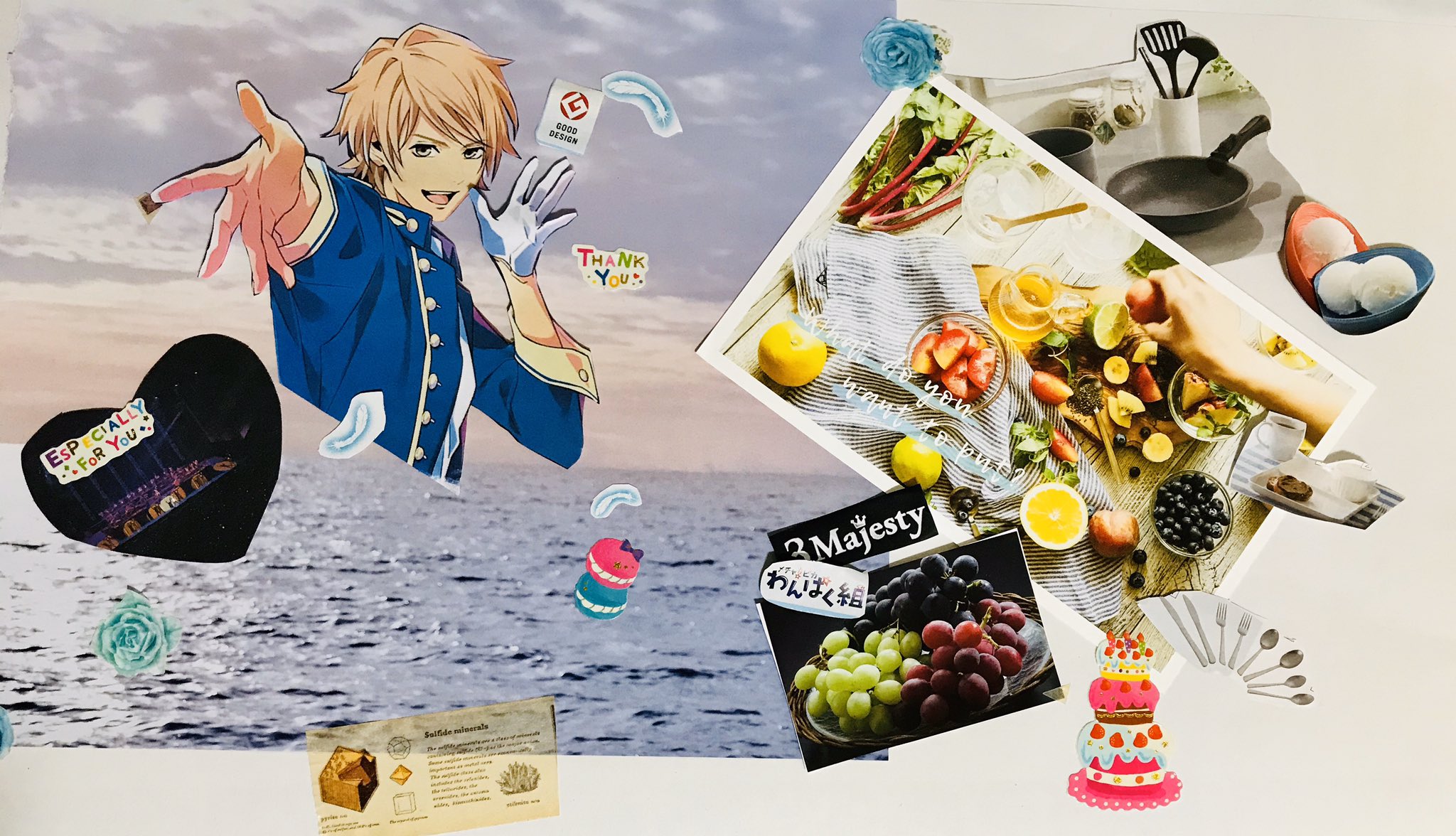 せら 推しコラージュの仕方 お気に入りの推しの姿をカラーコピー又は印刷する 著作権に注意 切ってもいい雑誌などから素敵な素材を切る シール マステ リボンや絵具も 自由に貼る コラージュは癒し効果もあるので心が疲れた時は推しコラ せら 推しコラージュの仕方 お気に入りの推しの姿をカラーコピー又は印刷する 著作権に注意 切ってもいい雑誌などから素敵な素材を切る シール マステ リボンや絵具も 自由に貼る コラージュは癒し効果もあるので心が疲れた時は推しコラ