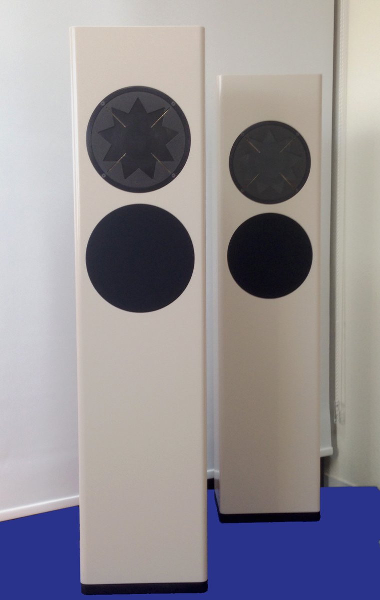 mangeraudio's tweet photo. 🎶🇩🇪 These p1s are on their way to Rauch &amp; Schall, our dealer in Munich. The customer chose an elegant light beige NCS color in satin finish. As an extra he asked for covers for the Manger sound transducer. 🇩🇪🎶 Handmade in Germany. Since 1969. https://t.co/00o2VWgwJf