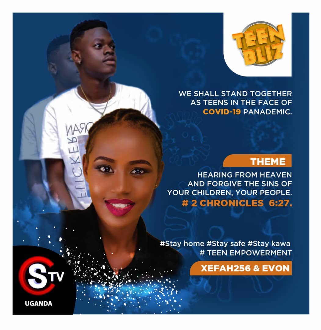 TeenBliz's tweet photo. Uganda is on official #lockdown for the next 21 days but TEEN BLIZ & @s4fun_stv will continue entertaining and giving you daily updates.
Remember to #stayhome #staysafe and take care of yourself + your loved ones.
#teenbliz #select4fun https://t.co/l4DkA2rCm3