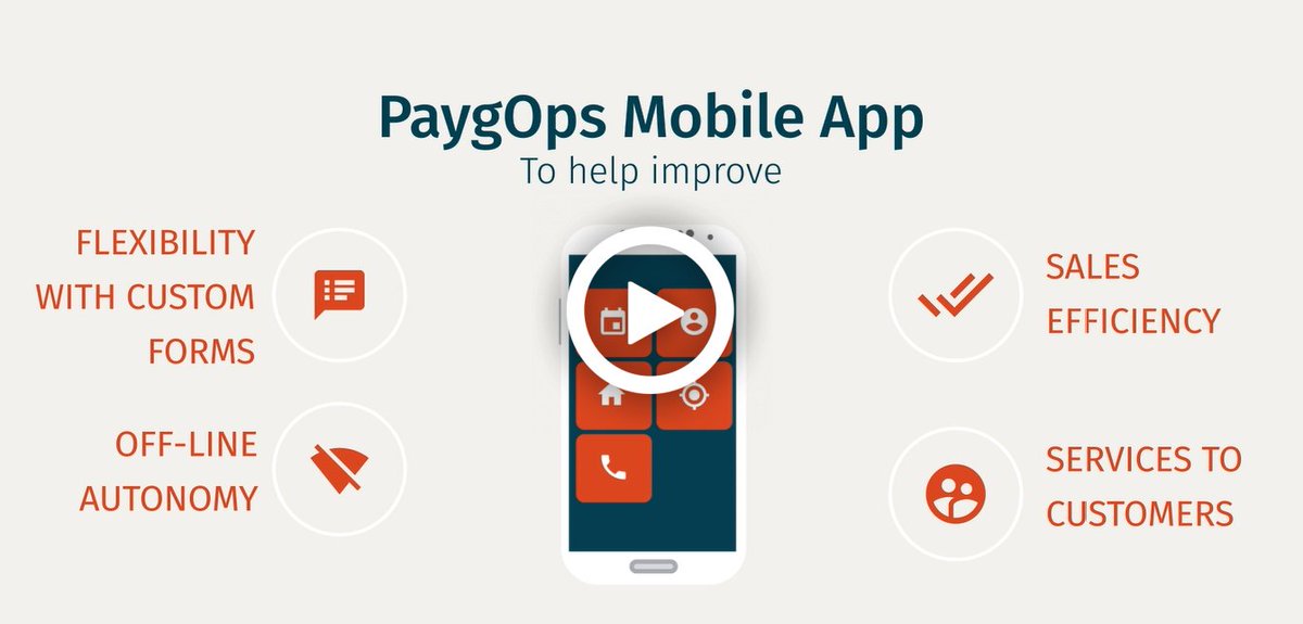 MasungaTech's tweet photo. [Video] 🎥 Discover #PaygOpsMobileApp sales &amp; after-sales features! With #offline functionality, #customizable forms &amp; easy-to-use interface, it supports field agents to gain in autonomy &amp; flexibility, improving sales efficiency &amp; customer service!
https://t.co/w16DAmaDGh #SaaS https://t.co/MjRgj29Tei