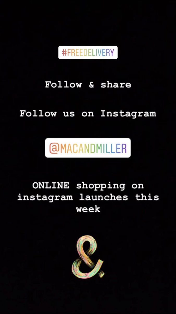 _macandmiller's tweet photo. 🏃‍♀️ Follow us on instagram for SHOP N DROP our free home delivery service starting this week 🏃‍♀️ #positivevibesonly #keepthefaith 🏃‍♀️ #LIKE #SHARE #FOLLOW INSTAGRAM HANDLE: @macandmiller https://t.co/pI8p6005o3