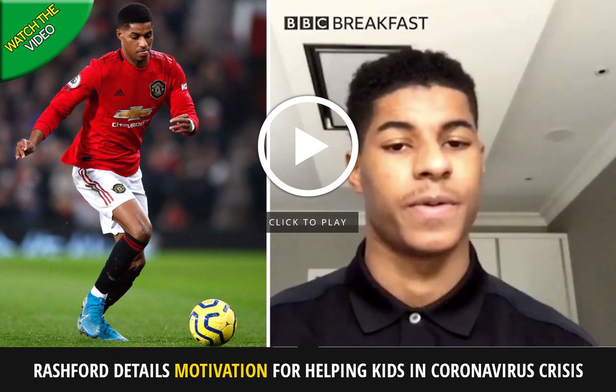Marcus Rashford explains motivation behind helping children during coronavirus crisis <a href="/MarcusRashford/">MR14</a>  mirror.co.uk/sport/football…