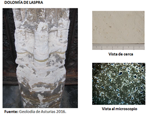 IGeociencias's tweet photo. (9/20). Los nombres de las formaciones que conforman estos edificios son la Formación #Laspra y #Piedramuelle. La explotación de estas rocas fue realizada en la cantería de Oviedo y la edad de las mismas es del Cretácico y del Paleógeno. #GeoMicroMOOC https://t.co/U9iYjNbaJM
