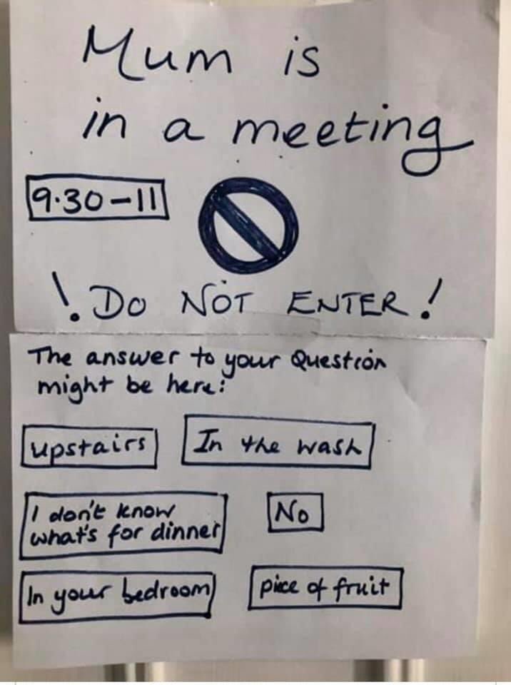 Teleworking with kids at home could be a little challenging per time ...I am sure we can all relate #COVID19 #StayAtHomeAndStaySafe #teleworking #Adaptation