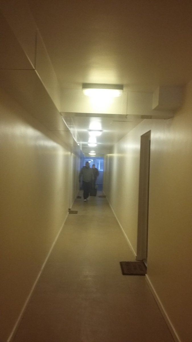 TraWoolwich's tweet photo. Residents Appreciating d fantastic work of Woolwich Common Estate Caretakers 4 maintaining d Estate hygiene by disinfecting doors handle, lift, bin area, &amp; hallway Big thanks 2 Anthony, Lewis &amp; d Team ❤ @Royal_Greenwich @DanLThorpe @mtpennycook @MrOkereke @David_Llew #COVID19 https://t.co/cFPHJUiQ55