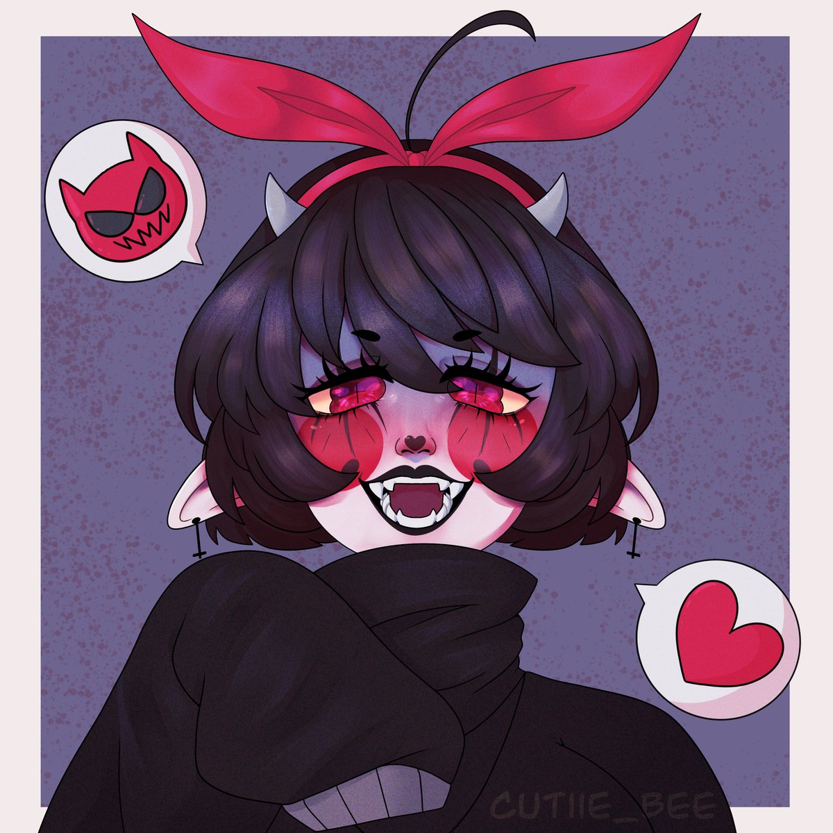 SunnyRouge's tweet photo. 🔪🔪🔪
Don’t worry,,,I don’t bite...hard 😈 https://t.co/gGLqUR0it3