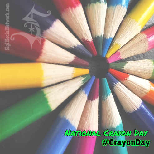 NetworkSigil's tweet photo. Today is a #colorful day, one truly worth celebrating. Today is #NationalCrayonDay. It is a day to #celebrate the creation of #crayons and the joy of #coloring. #crayonday #sigilvideo #craftmonth #art #wax #colors https://t.co/zxTeH6uWhK