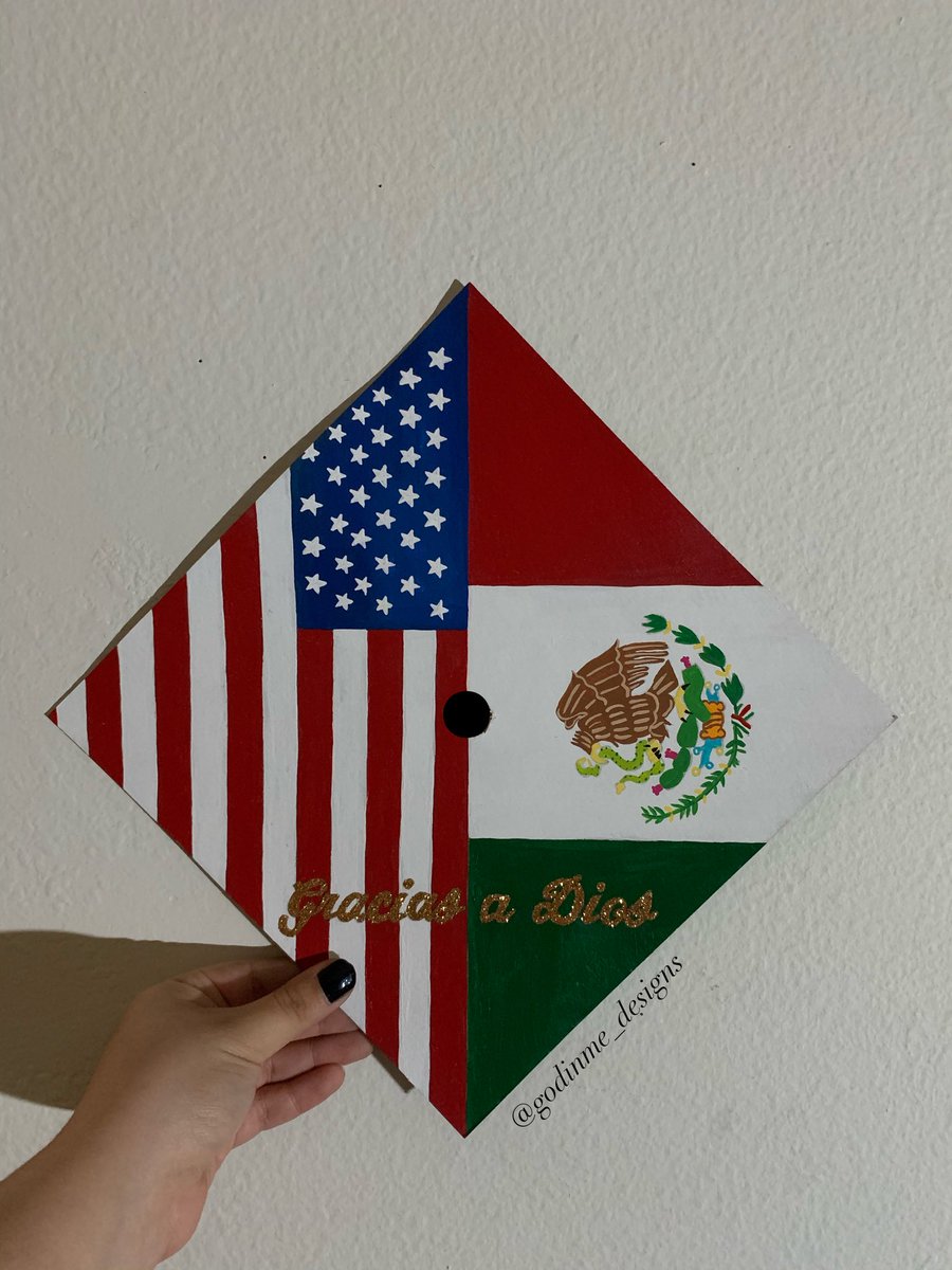 alicia13eche's tweet photo. 3 so far! More to go....

Need someone to decorate your cap? 
If not, at least RT 

#LatinxGrad #2020Grads #CustomGradCaps #Handpainted https://t.co/MbhJNRTWIB