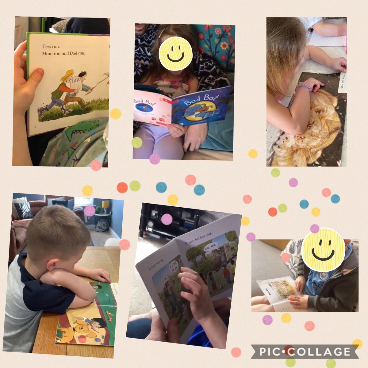 MissJohnsonBF20's tweet photo. Lots of reading going on at home. I’ve loved watching your videos!🌟 https://t.co/BHzYygqZvq