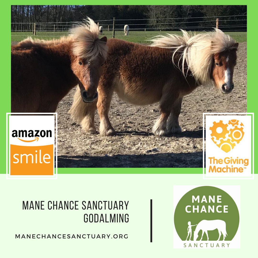 manechance's tweet photo. Shopping online? Please log on to #AmazonSmile or #TheGivingMachine, nominate #ManeChance &amp; shop through their websites. We get much needed funds at this difficult time &amp; it doesn’t cost you anything extra! 
https://t.co/kmgFWPJFS1 
https://t.co/tSK9SRAbca https://t.co/TJZ1NWbI1t