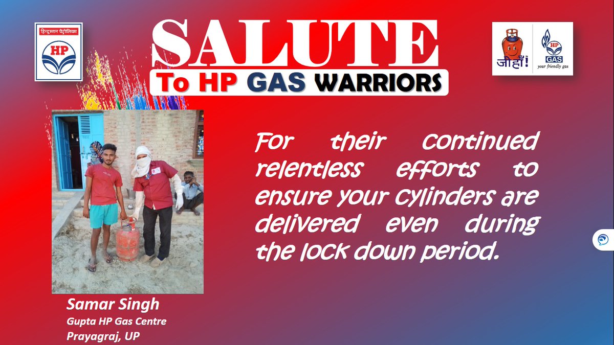 gurdeep93's tweet photo. Keep it up #HPGAS We appreciate and salute your commitment during this lockdown 
@HPCL
 @SwapanSamirEkka
 @iammohitdhawan
 @RajeshKTiwary1
 @Rg03Goel https://t.co/wd75KL4qZe