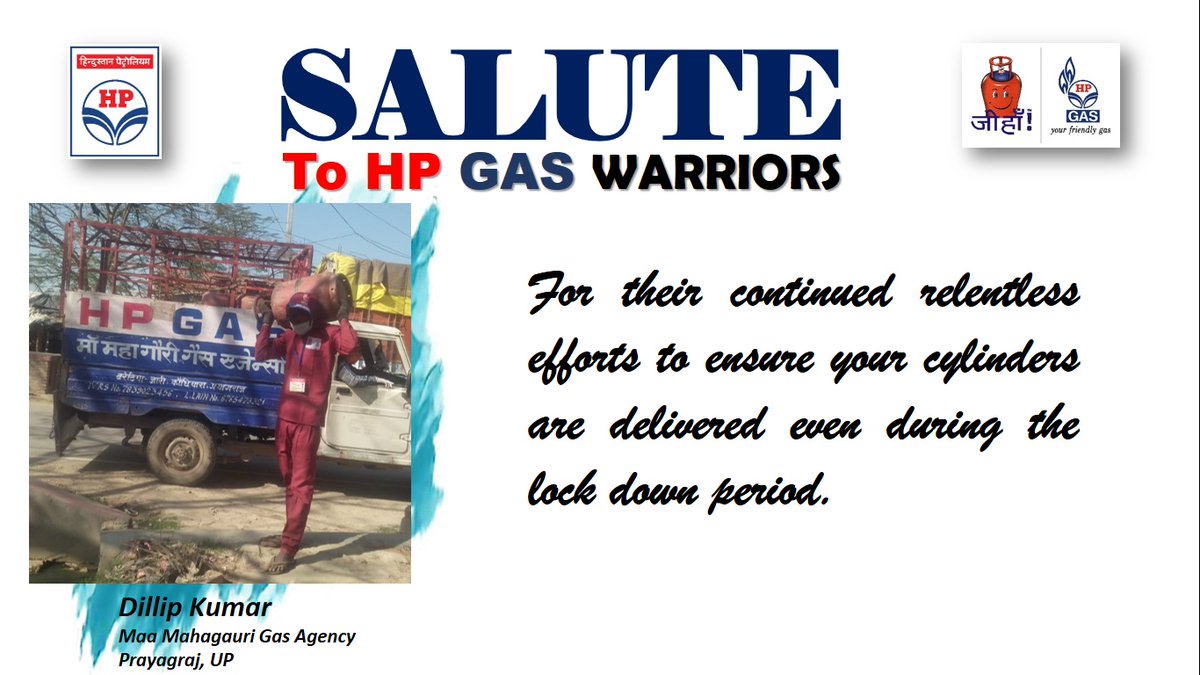 gurdeep93's tweet photo. Committed to #DeliveringHappiness
Hats off to our unsung Heros #HPGas Deliverymen for their relentless work during lockdown period 
@HPCL 
@SwapanSamirEkka
 @RajeshKTiwary1
 @iammohitdhawan 
@Rg03Goel https://t.co/7VSuNjBdAh