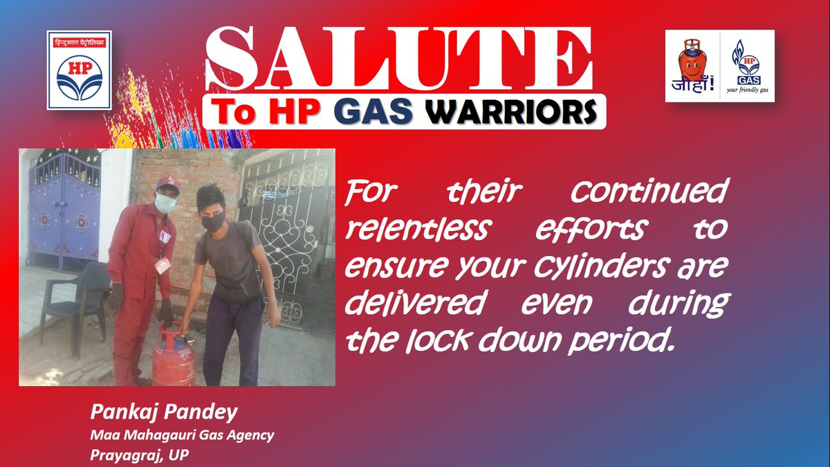 gurdeep93's tweet photo. Committed to #DeliveringHappiness
Hats off to our unsung Heros #HPGas Deliverymen for their relentless work during lockdown period 
@HPCL 
@SwapanSamirEkka
 @RajeshKTiwary1
 @iammohitdhawan 
@Rg03Goel https://t.co/7VSuNjBdAh