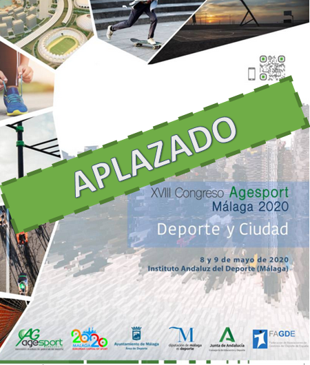El XVIII Congreso Agesport "Málaga 2020" se aplaza a otoño - agesport.org/el-xviii-congr…