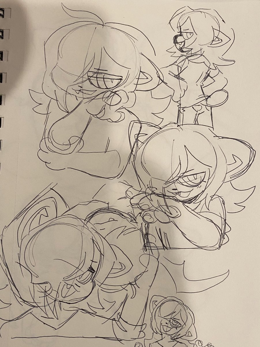 general chickenscratch doodles, shrug 