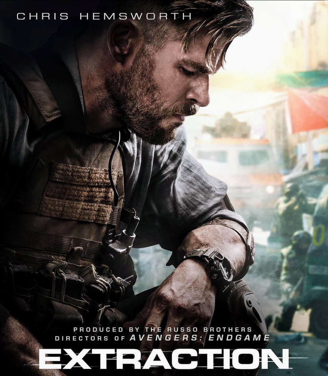 FHM India on Twitter: "Poster of @chrishemsworth's , 'Extraction ...