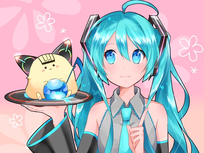 初音ミク-TAP WONDER-のペットデザインコンペで採用して頂きました! 
名前はおたまです。
ミクたぷゲーム内でどんな感じで登場するのか楽しみです☀️
嬉しみの極み?
よろしくお願いします!
#ミクたぷ 