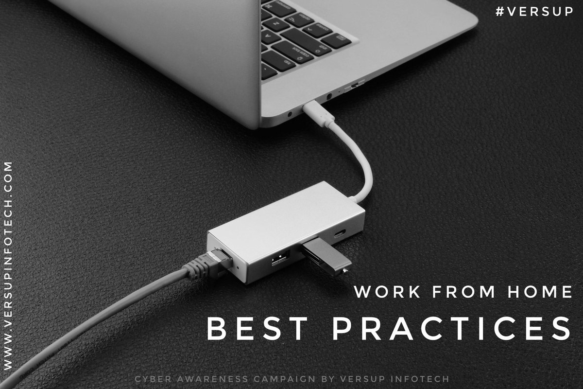 VersupInfoTech's tweet photo. Scan Pend Drive or SD Card with an antivirus before use
Don't share official pen drive/any media drive with other computers of family/friends around you
Enable event logging and use additional security controls to read/write data
#WorkFromHome #CyberSecurity #DataSecurity #VERSUP https://t.co/iMc1aWYwmB