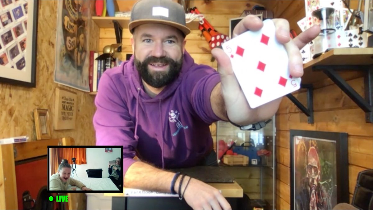 matthewjmagic's tweet image. Hi Steph &amp;amp; team, I've dropped you an email, I'm a magician &amp;amp; variety entertainer who also teaches magic lessons. I've moved online doing shows for those missing out on parties as well as teaching live magic lessons from my magic cabin. facebook.com/zoomlivemagic