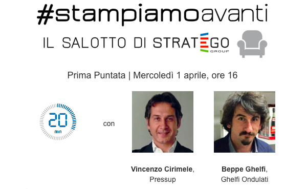 PressUP_it's tweet photo. Mentre l’impatto di #COVID19 sta rivoluzionando le nostre routine, vogliamo sperimentare nuove forme di comunicazione.

Domani 1° Aprile alle 16.00 il nostro CEO Vincenzo Cirimele parteciperà alla prima puntata di #StampiamoAvanti.

Registrati al Webinar👉 https://t.co/CPYdeyHDAG https://t.co/fj2tSWQIAj