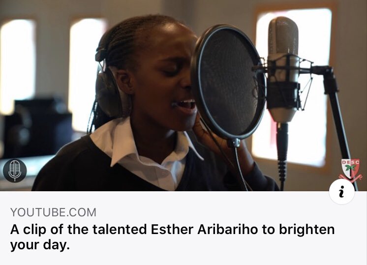 DESSDubai's tweet photo. #DESSAlumni
Ex-DESS student and current student at @DESCDubai Esther Aribariho continues to brighten everyone's day with her beautiful singing voice. @DESSPerform @KHDA #InThisTogether #DESStrongerThanEver
https://t.co/a7L0QjC9yv https://t.co/NJpDmiN1Xa