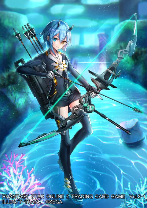 PSO2TCGの方、3月末をもってサービス終了との事で、前々から連絡頂いておりました。自分も色々描かせて頂いたものでしたので、最後、楽しく描かせて頂いた本件のお気に入りをソッ 感謝の言葉とともにツイートさせて下さい☆ あぁ〜武器娘描く案件もっと増えないかなぁ

#PSO2TCG 