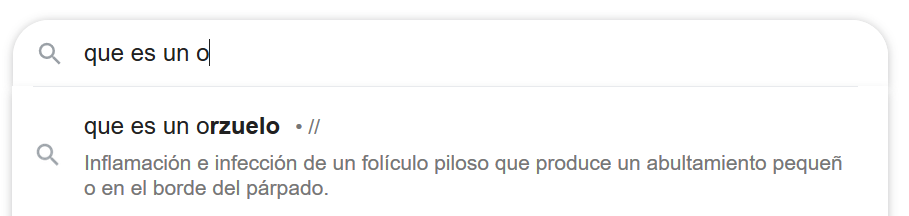carnicero_rodri's tweet photo. ¿Desde cuándo #Google muestra definiciones sin completar la búsqueda? Por lo que veo ocurre en temas de salud y preguntas muy evidentes. No siempre hace sugerencias (por lo que veo en diferentes dispositivos/ip). ¿Lo acabará  implementando para todo tipo de definiciones? #SEO https://t.co/xUhsZ2HUlC