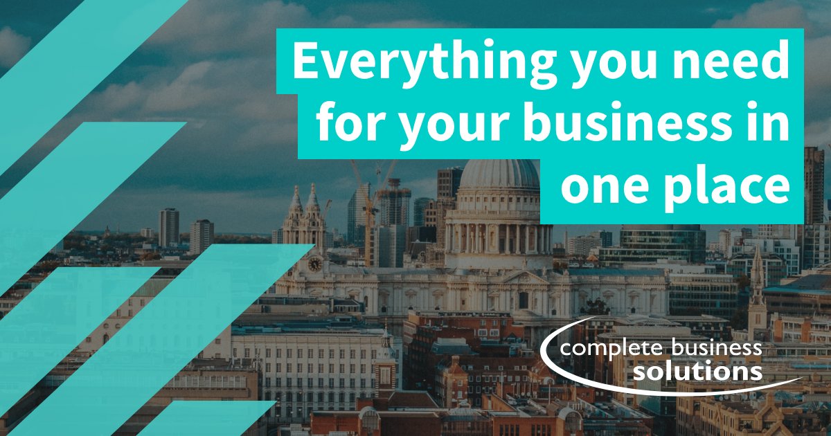 Complete Business Solutions - London tweet media