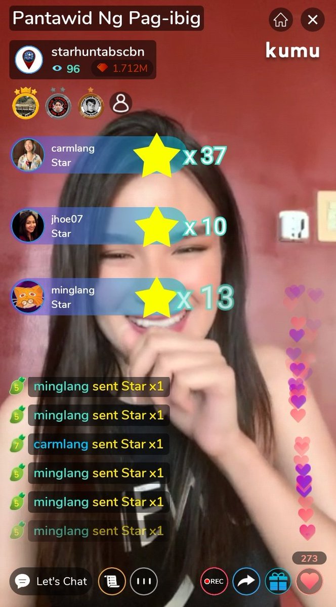 starhuntabscbn's tweet photo. We're LIVE with @dianacmackey on Kumu! ✨ Tara na sa Kumu, Starmates! #PantawidNgPagibig https://t.co/3jPe8hX7LB https://t.co/62tQ9Hwf32