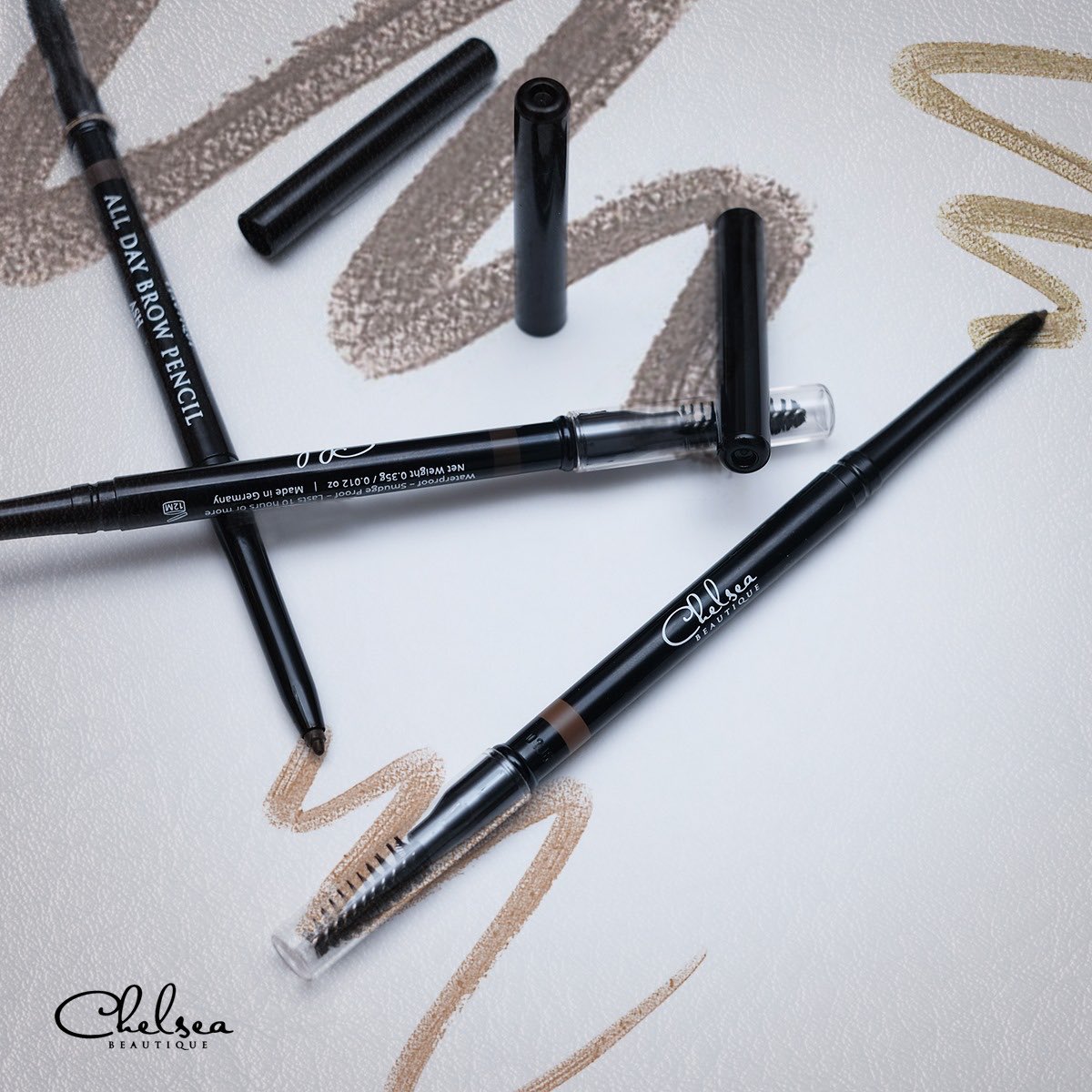 ChelseaBeautiqu's tweet photo. Perfect brows all day, every day! Shop our high-quality, water-resistant, &amp; smudge proof brow products in our stores &amp; on our website: https://t.co/jbsg2DzbGy #ChelseaBeautique https://t.co/8CZfMSZjOv