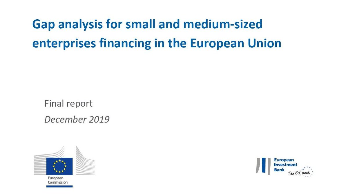 The latest #ficompass report: Gap analysis for #SME financing in the #EU.
fi-compass.eu/sites/default/…